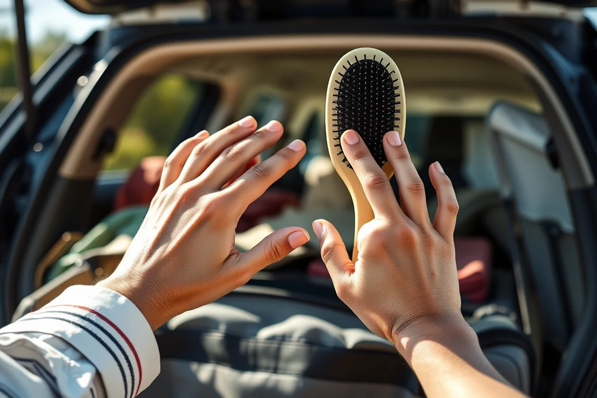 eco friendly hair brush — Eco Friendly Hair Brush (step by step)